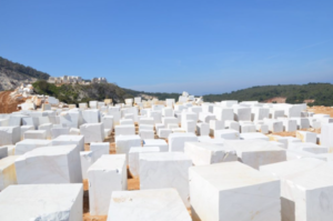 Turkish marble quarries